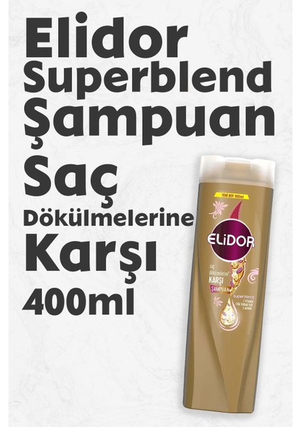 Superblend Şampuan Saç Dökülmelerine Karşı 400 ml