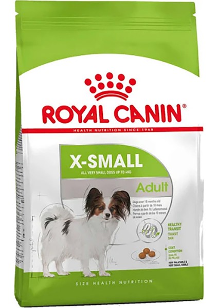 XSmall Küçük Irk Yetişkin Köpek Maması 1;5kg