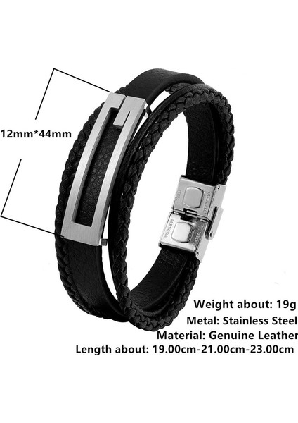 Erkek El Örgüsü Baş Deri Bileklik (Yurt Dışından) fiyatları