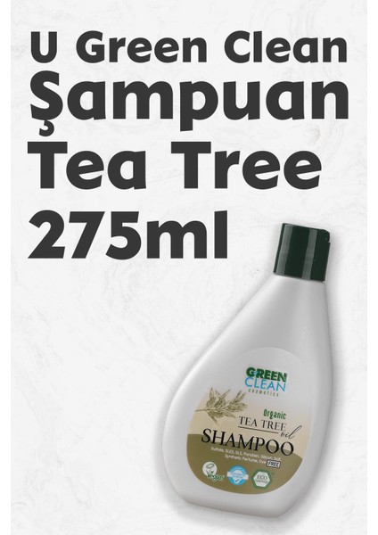 Green Clean Şampuan Tea Tree 275 ml