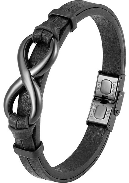 Erkek 8 Deri Bileklik (Yurt Dışından)