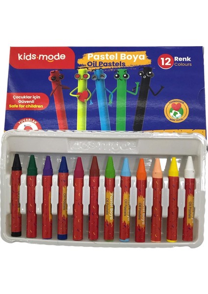 Pastel Boya 12'li