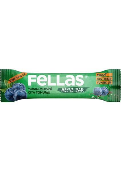 Meyve Bar 40G Ikili Kutu 24 Adet (Yaban Mersinli x 12 + Kuruyemişli x 12) modelleri