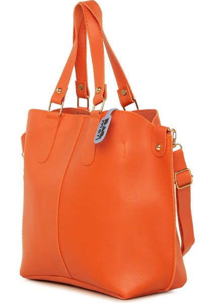 Siyah Kadın Üç Bölmeli Çıtçıt Detaylı Çanta M000002918 fiyatları