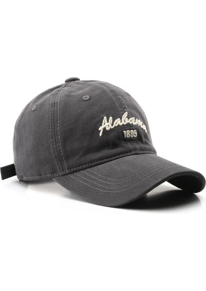 Vintage Alfabe Nakış Kap Erkek Seyahat Güneş Koruyucu Güneşlik Beyzbol (Yurt Dışından)