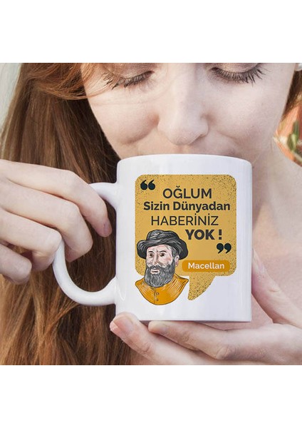 Macellan Esprili Kahve Kupası