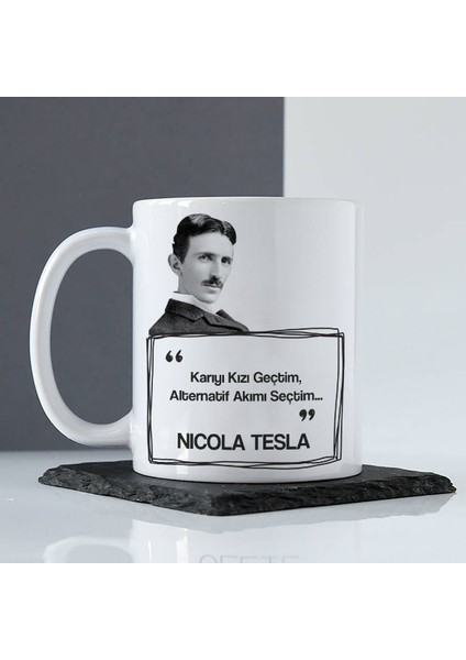 Nikola Tesla Esprili Kupa Bardak