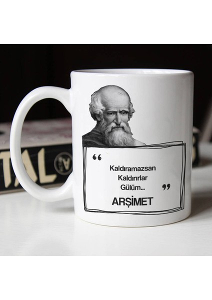Arşimet Esprili Kupa Bardak
