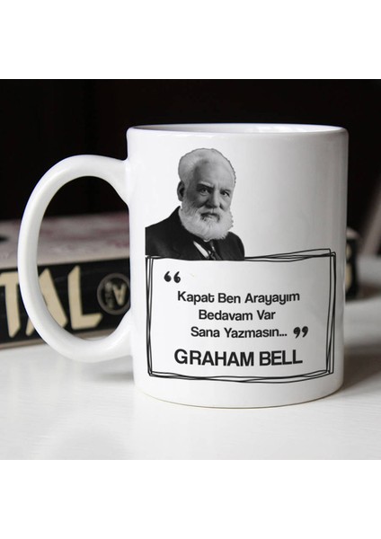 Graham Bell Esprili Kahve Kupası