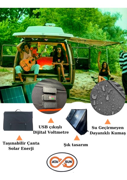 Ats Ulpv 150 W Taşınabilir Solar Çanta