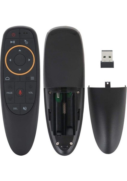 Weko Kr G10 Androıd-Wındows-Mac-Lınux-Tv Box Uyumlu Ses Komutlu Air Mouse 2.4ghz Smart Tv Akıllı Kumanda