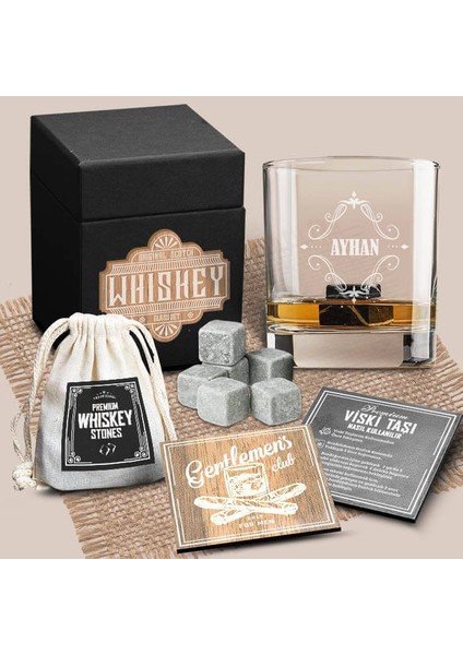 Kişiye Özel Lizbon Viski Seti