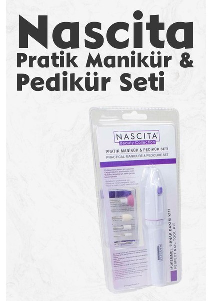 Pratik Manikür & Pedikür Seti