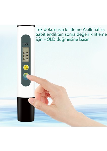 Dijital Tds Su Kalitesi Test Cihazı (Yurt Dışından) fiyatları