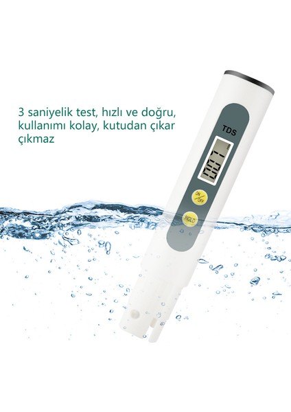 Dijital Tds Su Kalitesi Test Cihazı (Yurt Dışından) indirimleri