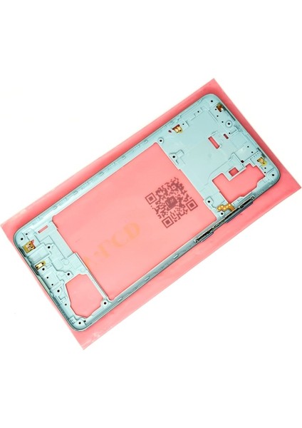 Samsung Galaxy (SM-A715) A71 Kasa Arka Pil Batarya Kapağı (Tamir Seti) Mavi