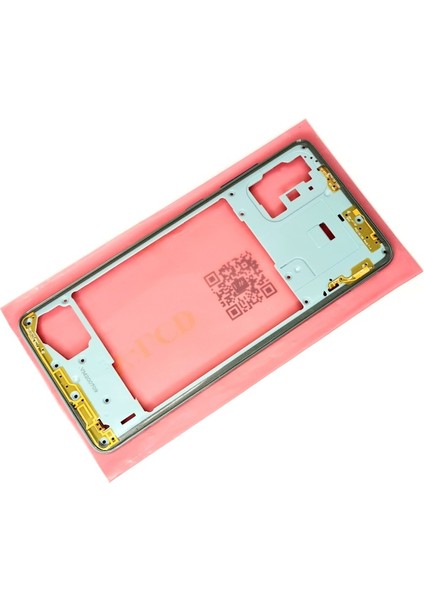 Samsung Galaxy (SM-A715) A71 Kasa Arka Pil Batarya Kapağı (Tamir Seti) Mavi