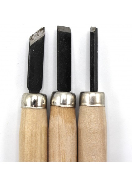 Ahşap Oyma Bıçağı 3'lü Set modelleri