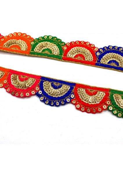 Hint Işi Şerit Pullu Motif Çok Renkli 2 fırsatları