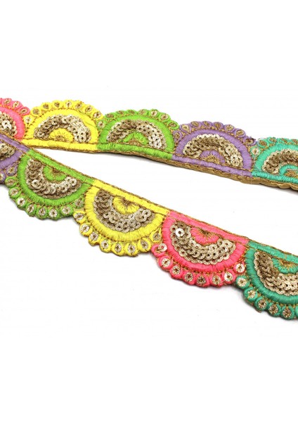 Hint Işi Şerit Pullu Motif Çok Renkli 1 fiyatları