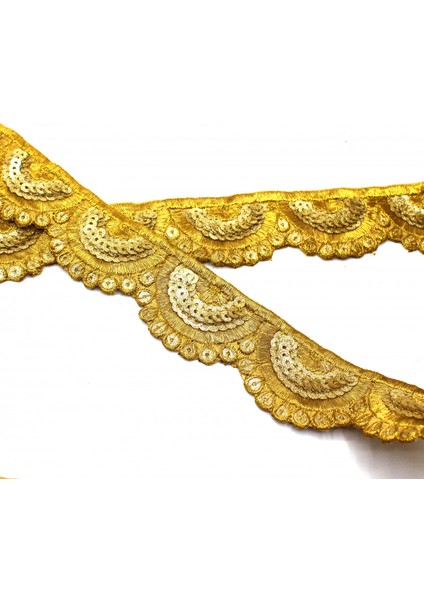 Hint İşi Şerit Pullu Motif Altın fırsatları