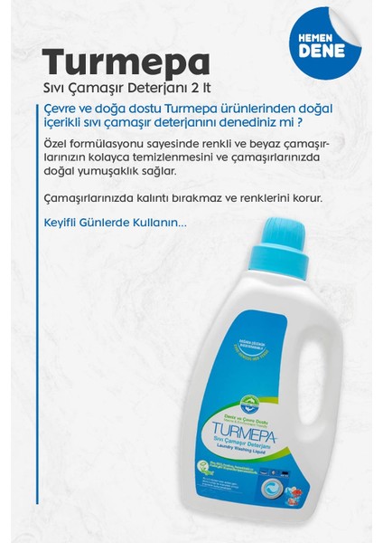 Sıvı Çamaşır Deterjanı 2 Litre