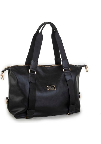Extra Büyük Boy Omuz Çantası Siyah Nero (eni 44 cm , boyu 32 cm ) fırsatları