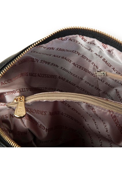 Extra Büyük Boy Omuz Çantası Siyah Nero (eni 44 cm , boyu 32 cm ) indirimleri