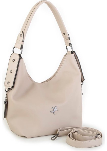 Kadın Omuz Çantası Kum Dona