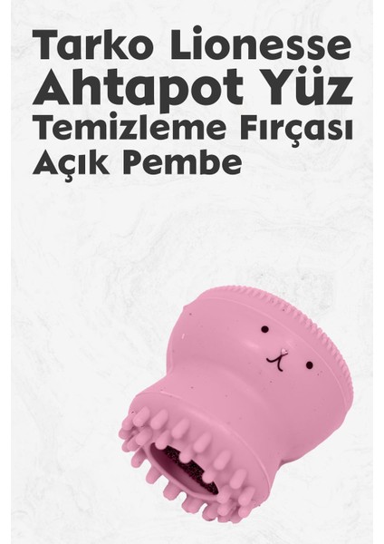 Lionesse Ahtapot Yüz Temizleme Fırçası - Açık Pembe