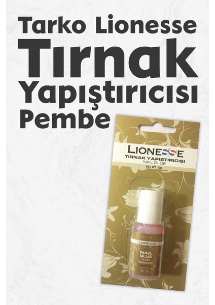 Lionesse Tırnak Yapıştırıcısı Pembe
