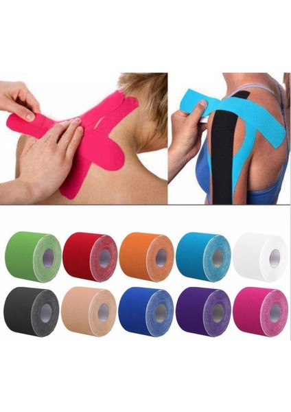 Iron - Kinesio Tape Gold 5cm x 5mt - Kırmızı Renk