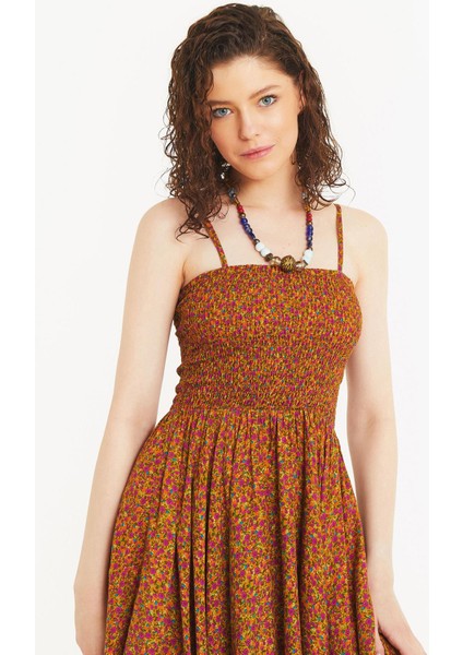 Elbisemendil Etek Ince Askılı Salaş Elbise fırsatları