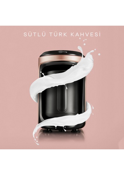 Hatır Hüps Sütlü Türk Kahve Makinesi Rosegold