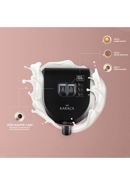 Hatır Hüps Sütlü Türk Kahve Makinesi Rosegold