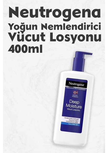 Yoğun Nemlendirici Vücut Losyonu Kuru Cilt 400 ml