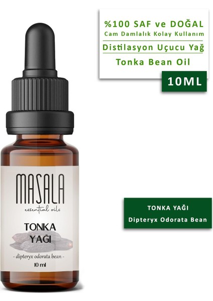 Premium Koku Aromaterapi Seti - Premium Aromatherapy Kit (Tonka Fasulyesi 10 ml -Ylang Ylang 10 ml - Vetiver 5 ml - Neroli 5 Ml)