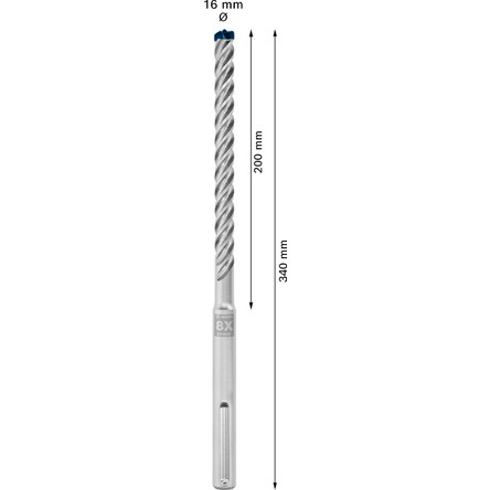 Bosch Expert Sds Max-8x Kırıcı Delici Delme Ucu 16 x 200 x 340 mm