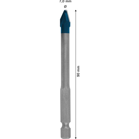 Bosch Expert Hex-9 Hardceramic Delme Ucu 3 x 90 mm
