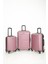 Abs Kırılmaz Üçlü Valiz Seyahat Seti 1