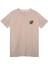 Kozalak Motifli Unisex Tişört - Taş - Xl 1