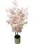Japon Çiçeği Lüx Pembe Bahar Dalı 200 cm Yapay Ağaç 30X30 Metal Saksı 3