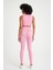 Toparlayıcı Dikişsiz Tayt - Crop Top Fitilli Takım 5