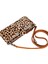 Lozan Strap 6.5 Inch Uyumlu Deri Kartlıklı Kılıf Leo1 Leopar 2