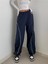 Harajuku Lines Detail Cargo Pocket Dark Navy Tracksuit Lacivert Eşofman Altı 2