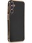 Samsung Galaxy A34 Kılıf Bark Parlak Kenarlı Silikon + Ekran Koruyucu 1