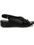 103813.Z3FX Siyah Kadın Comfort Sandalet 1