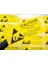 Antistatik Uyarı Etiketi 10 Adet 5X25MM Elektrostatik Elektrik Esd Ikaz Dikkat Yapışkan Stiker 4