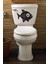 Piranha Klozet Kapağı ve Banyo Sticker 1