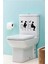 Eğlenceli Klozet Kapağı ve Banyo Sticker 1